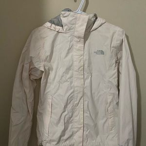 North face cream colour jacket. Excellent condition. Size small.